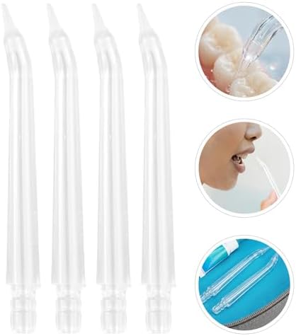 CALLARON Water Flosser Nozzle Heads Plastic Dental Irrigator Tips 6pcs Replacement, with Universal Compatibility and Compact Lightweight Design for Deep Cleaning Braces for Oral - Image 7