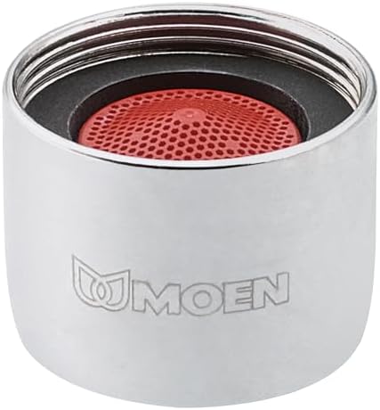 Moen 2.2 GPM Female Thread Aerator, Chrome, 3924 by Unknown