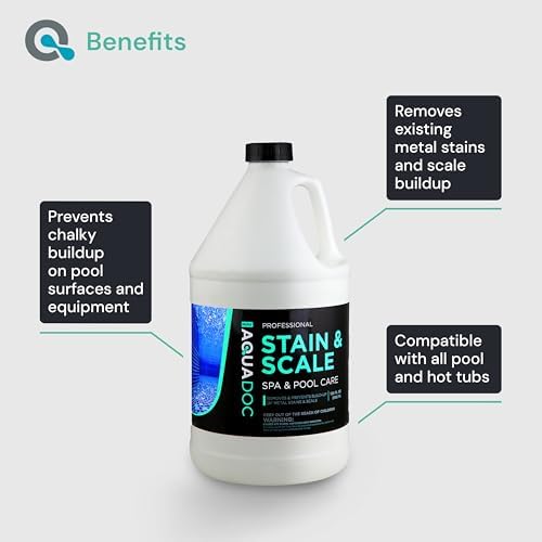 AquaDoc Pool & Spa Stain and Scale Remover for Hot Tubs - 128oz - Image 3