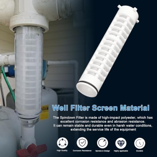 2" 60 Mesh Spin Down Filter Replacement Rusco Vu-Flow - Image 4