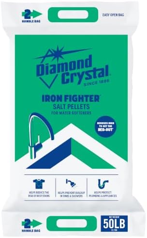 Water Softener Salt, White, 50 lb., Pellets by DiamondCrystalSaltCo%C2%AE%C2%A0