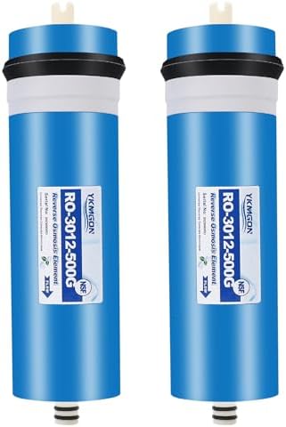 2Pack 500 GPD Universal Reverse Osmosis RO Membrane Element by YKMGON
