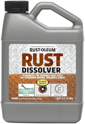 Rust-Oleum Rust Dissolver Soak & Bath, 1 Qt by Rust-Oleum