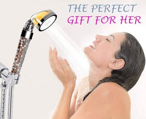 4 Pack Replacement Filters Set for use with Vitamin C Filter Shower Head, Removes Chlorine, Chloramine & Fluoride | Hard Water Softener for Dry Skin & Hair Loss - Image 6