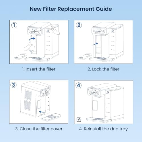GLACIER FRESH Replacement Filter for C03 Countertop Water Purifier 1 Pack - Image 6