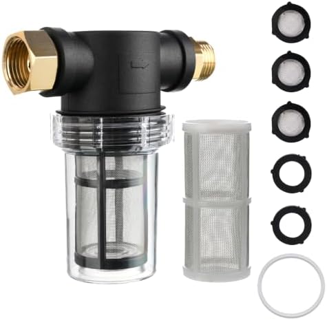 M MINGLE Garden Hose Filter for Pressure Washer Inlet Water by MMINGLE