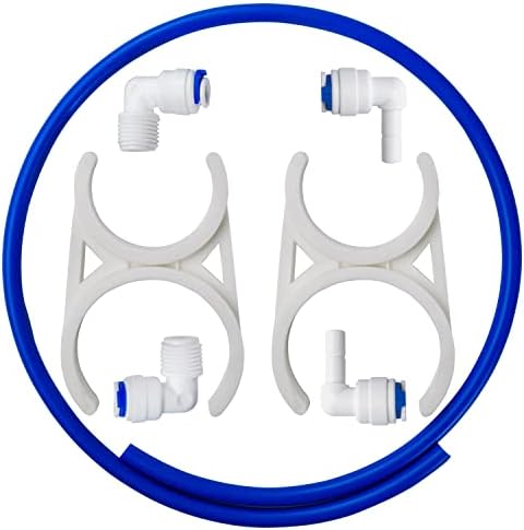 iSpring F6K75 Replacement Under-Sink Water Filters, 6-Stage Reverse Osmosis RO Water Filtration & ACL1 RO Add-on Filter Kit for Standard Reverse Osmosis Systems, 5 Piece Set, 1/4" - Image 5