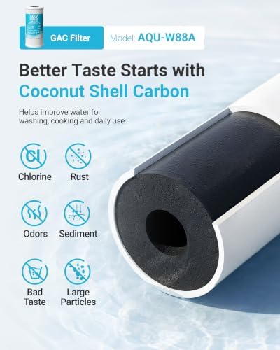 AQUA CREST WF10FG Whole House Water Filter for WHF21-FG, GE® FXHTC, GXWH40L - Image 5