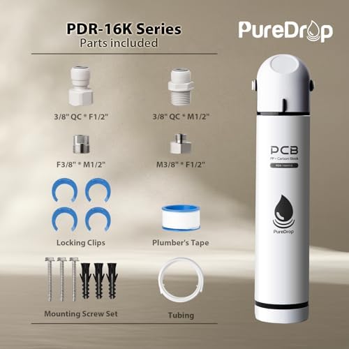 PureDrop PDR-16KCU Under Sink Ultra Filtration Water Filter - Image 6