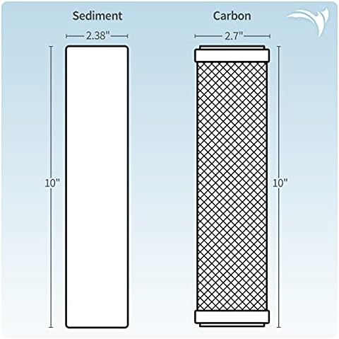 AquaticLife 10 in RO Pretreatment Filter Kit, 2-Pack - Image 4