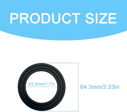 WH23X38617 WH11X34741 Washer Drain Pump Filter Gasket Compatible With GE - Image 2