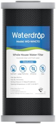 Waterdrop Whole House CTO Carbon Sediment Filter for GE® FXHTC, 5 Micron by Waterdrop
