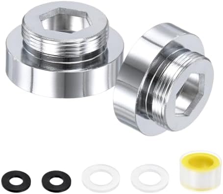M METERXITY 2-Pack Faucet Adapter, M28 Female to M22 Male, for Kitchen by MMETERXITY