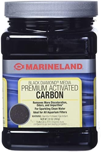 MarineLand Black Diamond Carbon Filter Media for Aquariums, 10 oz by Marineland