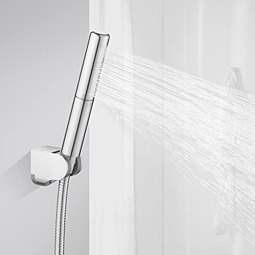 BESy Handheld Shower Head Sprayer Shower Wand Hand Shower Showerhead Chrome - Image 3