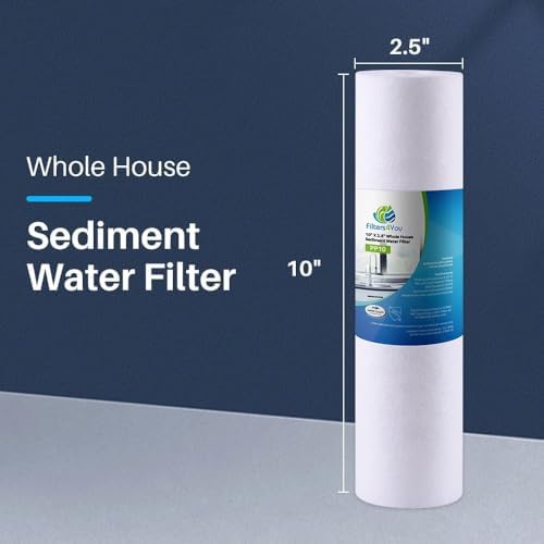 CFS 1 Micron Sediment Prefilter for EC110 EV9534-40 EV9534-12 - 4 Pack - Image 2