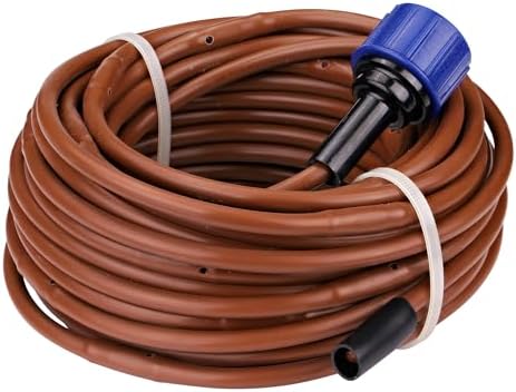Raindrip R567DT Drip Irrigation Watering Kit for Vegetable Gardens Includes 50 feet of 1/4-Inch Dripline, 3/4-Inch FHT Adapter, 10 Hold-Down Stakes, 1 End Plug - Image 4