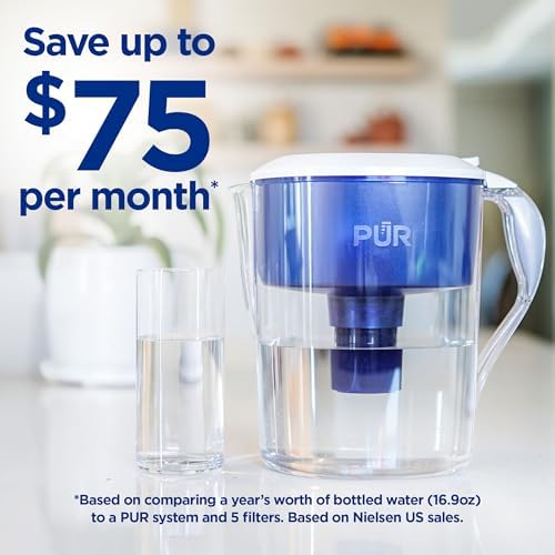 PUR 11-Cup Water Pitcher, Includes 1 Genuine PUR Filter, White - Image 5