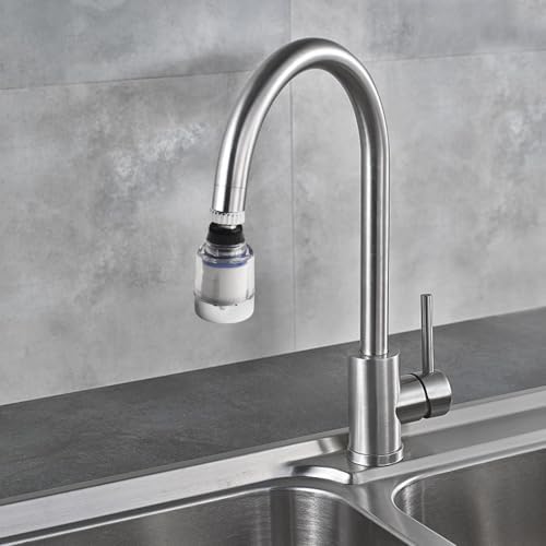 FABULETTA ABS Faucet Mount Tap Water Purifier Filter For Kitchen Sink Or Bathroom Shower, Easy To Install, Tough Cartridge Providing Clean Safe Drinking Water At Home - Image 3