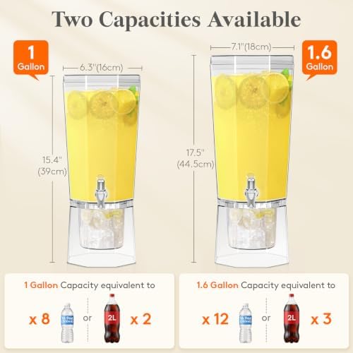 Lifewit 1.6 Gallon Drink Dispenser for Party with Leak-Proof Spigot, 1 Pc - Image 3