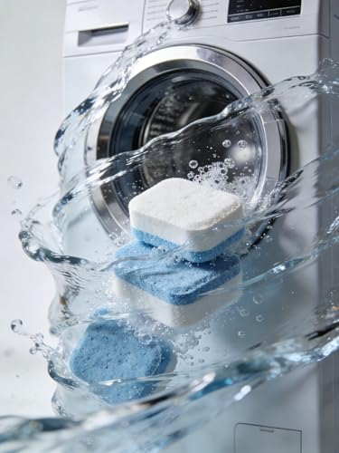 Washing Machine Cleaner Tablets,Deep Cleaning Descaler and Suitable for Most Washer Machine Cleaner Front Loader and Top Load,Powder Cleaner for Washing Machines and Dishwasher Pods (24) - Image 4