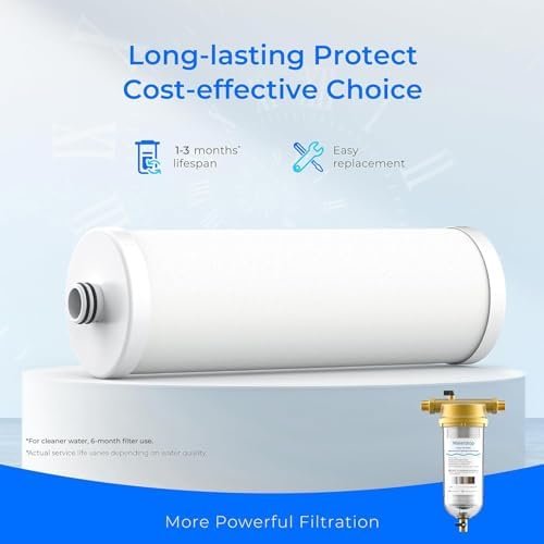 Waterdrop 5 Micron Sediment Water Filter, 10" x 3" PP Cotton Filter, 4 Pack - Image 5