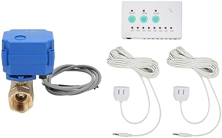 Water Leak Detection System Kit with Single Brass Ball Valve, Dual Way Alarm & Shut Off Valve, DN20 Electric Ball Valve for Warehouses, Factories, Homes - Image 3