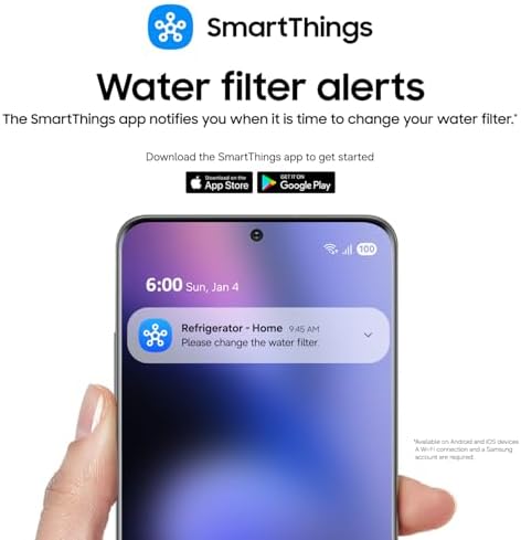 Samsung HAF-CIN-2P/EXP Genuine Refrigerator Water Filter, Reduces 99% of Harmful Contaminants for Clean, Clear Drinking Water, 6-Month Life, Easy Install, Pack of 2 - Image 3