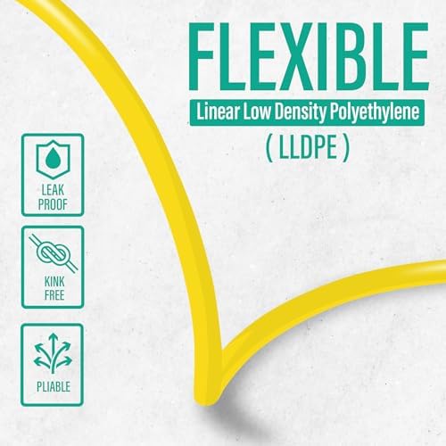 Metpure 1/4" OD LLDPE RO Tubing, 25 ft, Yellow - Image 7