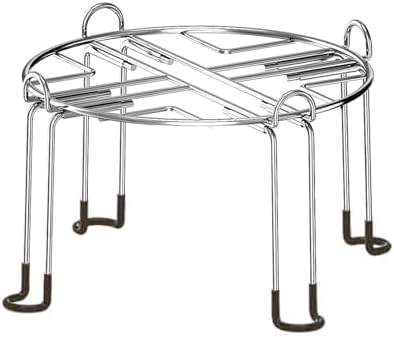 Water Filter Stand 6" Tall by 9" Wide Compatible with Berkey Big, Royal and Travel System, Countertop Stainless Steel Stand for Most Medium Gravity Fed Water Coolers by WERJH