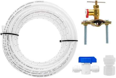 Ice Maker Refrigerator Water Line Kit, 25 ft x 1/4" by MetpureInc