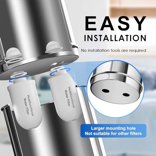 Purewell 2 Pack K8001 Multifunctional Water Filter Elements, Replacement Filters for Purewell Upgraded PW-FH/PW-FH-CF/PW-FH-FT Gravity Water Filter System - Image 5