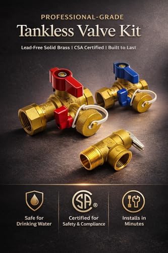Tankless Water Heater Valve Kit, Cert: cUPC, NSF/ANSI ASME PRV - Image 2