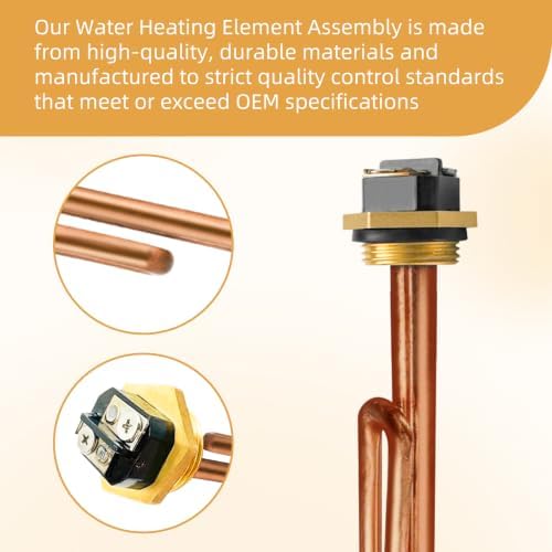 90240 Water Heating Element Fit for Ecosmart ECO,Rheem, Eemax, Richmond - Image 3