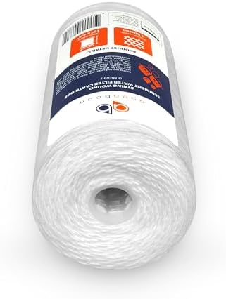 Aquaboon 1 Micron 10 x 4.5 String Wound Water Filter Cartridge 4-Pack - Image 6