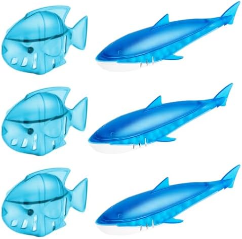 Leemone Humidifier Cleaning Shark & Fish for Humidifiers & Fish Tanks, 6 Pack by Leemone
