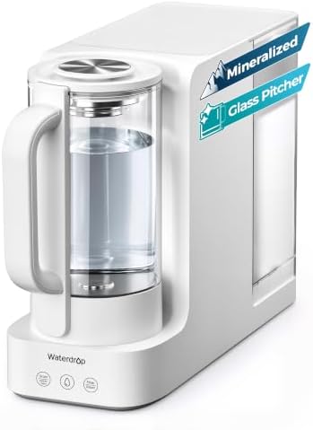 Waterdrop C2SL Countertop Reverse Osmosis Water Filter, [ Mineral Added ] by Waterdrop