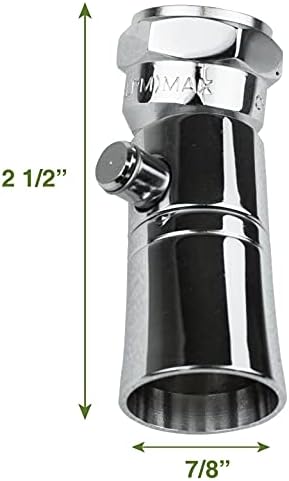 LDR Industries 520 1100CP-18 Water Saving Showerhead with Push Button Flow Control, Chrome Plated Brass - Image 6