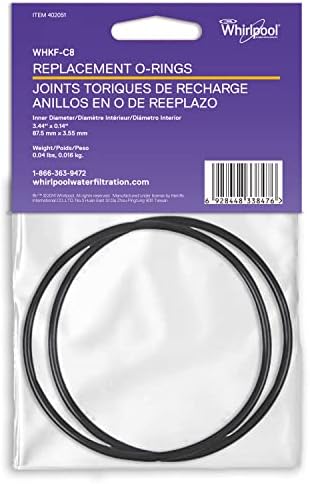 Whirlpool Genuine Parts O-Ring WHKF-C8 for Home Water Filtration System, 3.72 Inch in Diameter, Designed to Seal Water Filter Housings WHKF-DWH, WHKF-DWHV and WHKF-DUF - Image 2