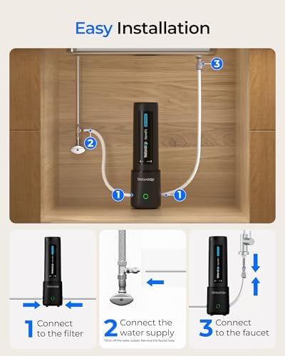 Waterdrop UL12B Under Sink Water Filter, Upgraded for 10UB, Time Reminder - Image 6
