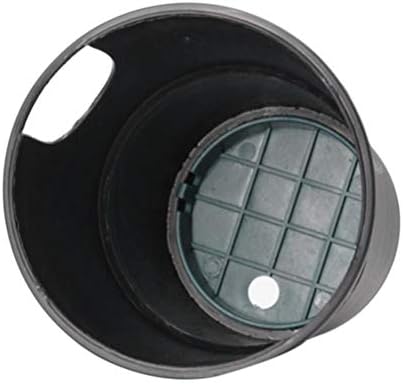 Green Meter Cover 6 Inch Garden Underground Valve Box Cover - UVResistant Plastic Sprinkler Watering Valve for Durable Protection of Water Supply Valves (Black,Green) by LUCKDANO