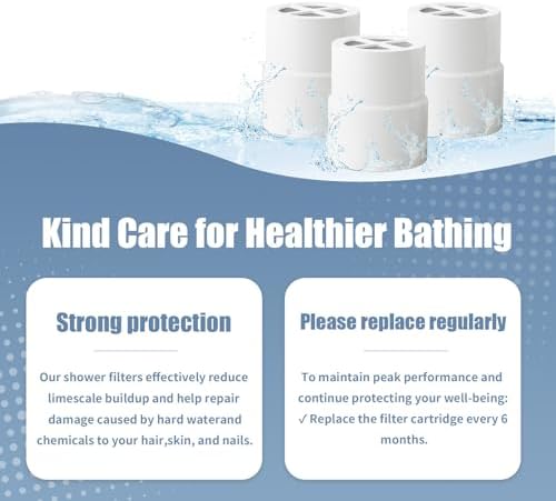Shower Head Filter Replacement Compatible with Jolie, Mist&aguacero,3-Pack - Image 5