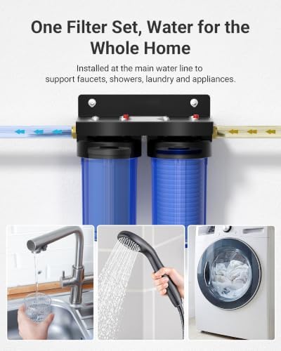 AQUA CREST WF10PG Whole House Water Filter for WHF21-PG, GE® FXHTC, GXWH40L - Image 6