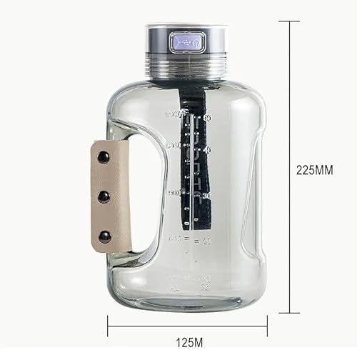 Hydrogen Water Bottle Generator Machine Updated, Portable Hydrogen Water Ionizer Machine Rechargeable, Hydrogen Rich Water Glass Health Cup 420ml (Black-Hydrogen Water Bottle-1set) - Image 6