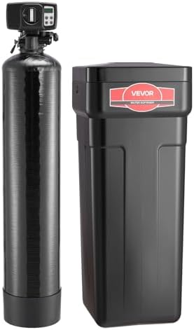 VEVOR Water Softener, 32,000 Grains Whole House Water Softener System, with Automatic Digital Control Head, Bypass Valve, Reduce Hardness and Minerals, Improve Water Quality, for 1-2 Bathrooms by VEVOR