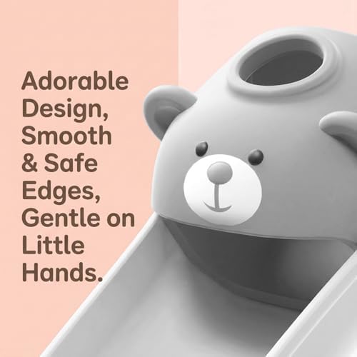 SKYROKU Faucet Extender for Toddlers with Temperature Sensor, Cute Bear - Image 4