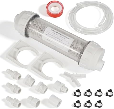 804000074 Condensate Neutralizer Kit Compatible with Rinnai Sensei SE+ & M Series Tankless Water Heaters & Boilers Including RU199i RUC98i M120SN by Lazenta