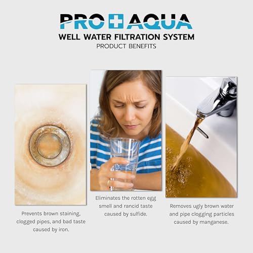 PRO+AQUA Heavy Duty Whole House Well Water Filter System - Image 3