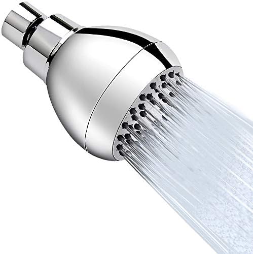 AISOSO Fixed Shower Head High Pressure 3 Inch Showerhead Chrome by Aisoso