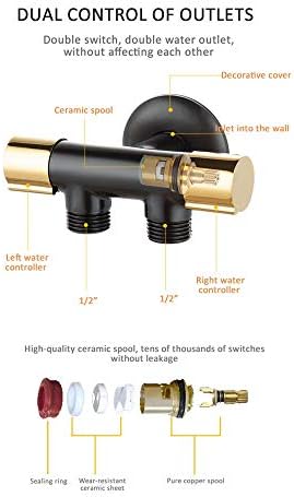 JSEIAJB Copper Toilet Hand Held Bidet Faucet Sprayer Bidet Set Sprayer Gun Toilet Spray for Bathroom Self Cleaning Shower - Image 5